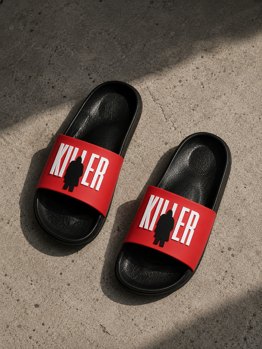 Casual sliders | red | comfy