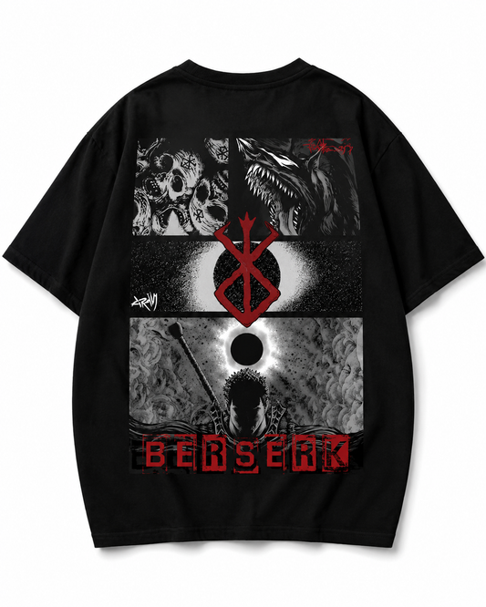 Black oversized T-shirt
