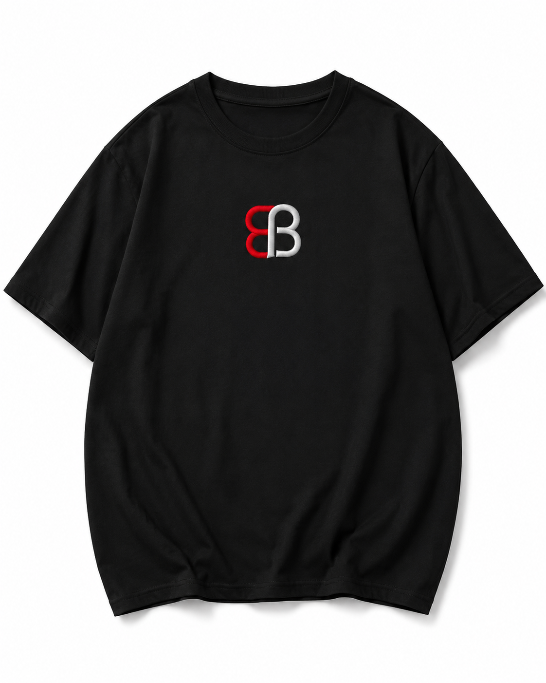 Black oversized T-shirt