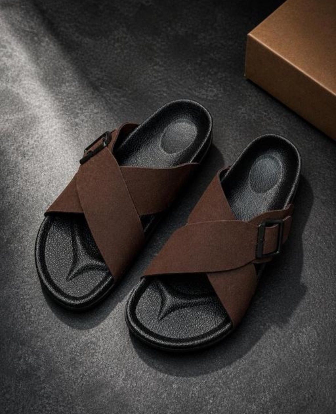 Everyday Brown Men's Slip-ons